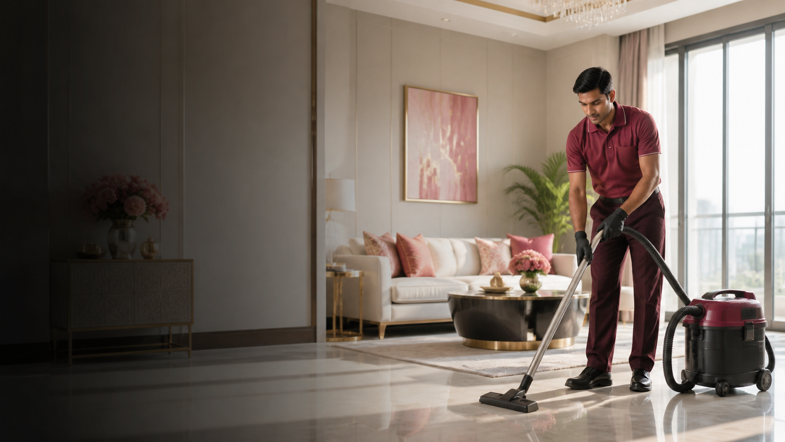Professional deep home cleaning