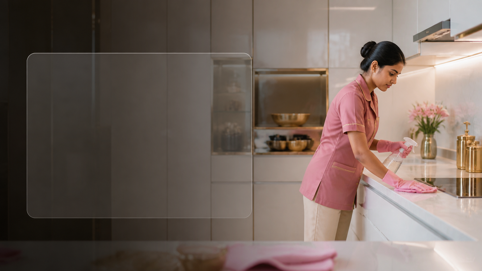 Professional kitchen cleaning